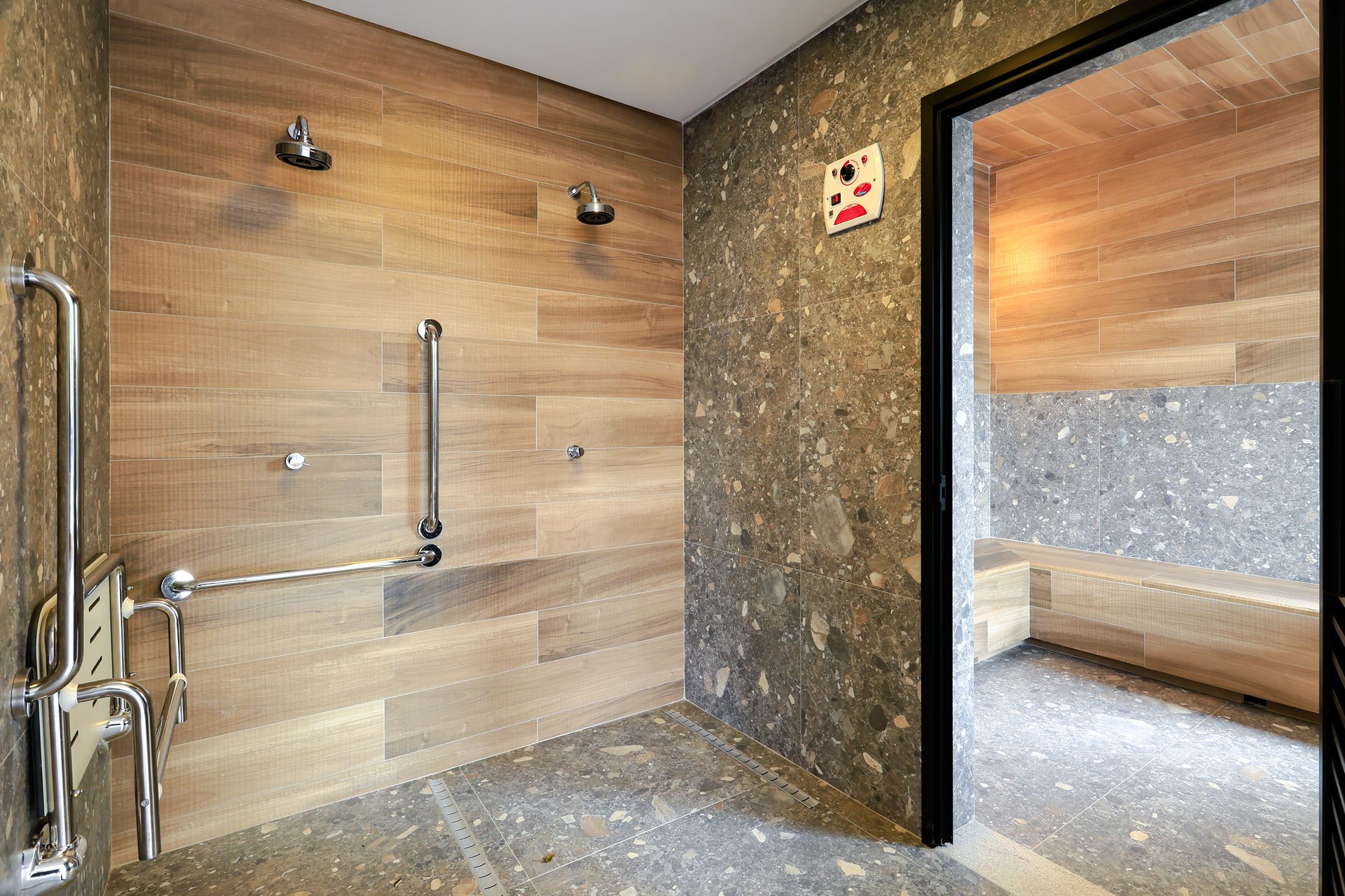 Foto da sauna do Casa Brasileira Consciente